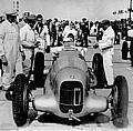 Mercedes-Benz Rennwagen Typ W 25 beim internationalen Eifelrennen auf dem Nürburgring, 1934. 